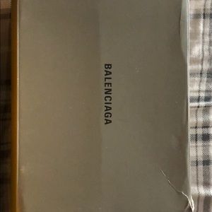 Balenciaga red  white and grey triple s designer